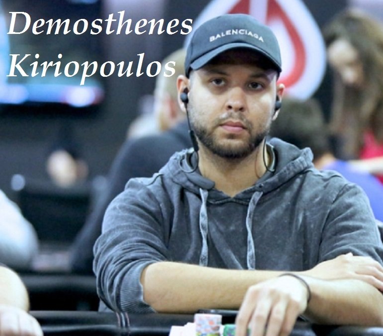 Demosthenes Kiriopoulos at 2018 partypoker LIVE MILLIONS North America ME
